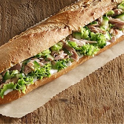 Μπαγκέτα ολικής με γαλοπούλα